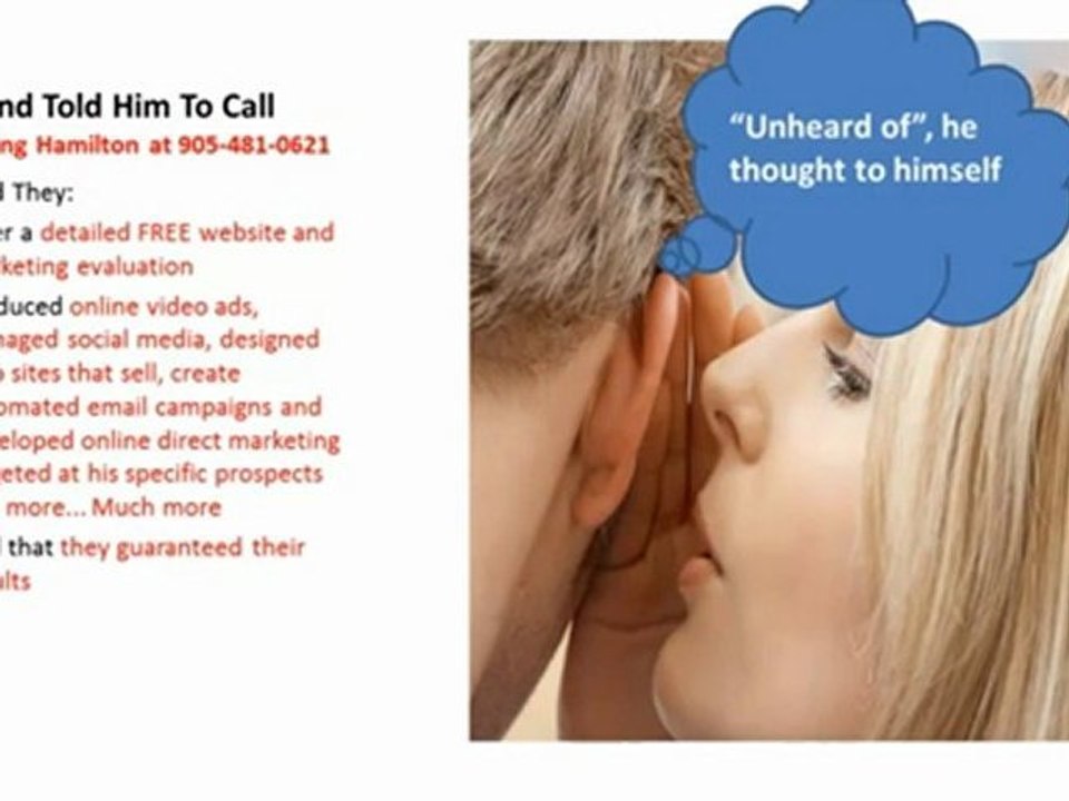 Marketing Hamilton – Custom Web Creation Hamilton