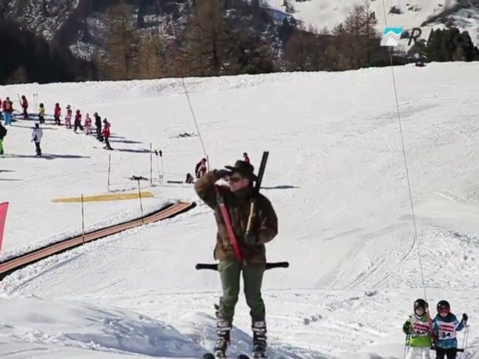 Val d'Anniviers video - 8th March 2011 St-Luc/Chandolin