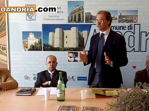 Andria, Fiera D'Aprile 2010 - La Conferenza Stampa
