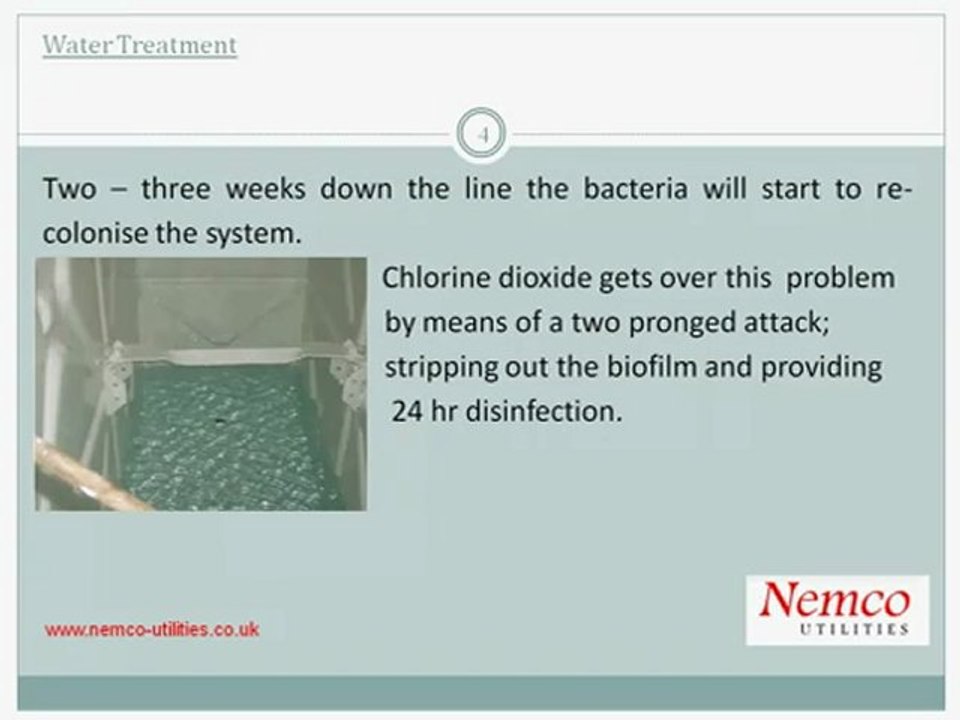 Water treatment service UK - Nemco