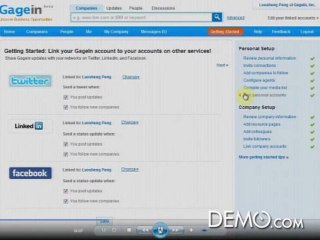 DEMO Spring 2011 - GageIn, Inc.
