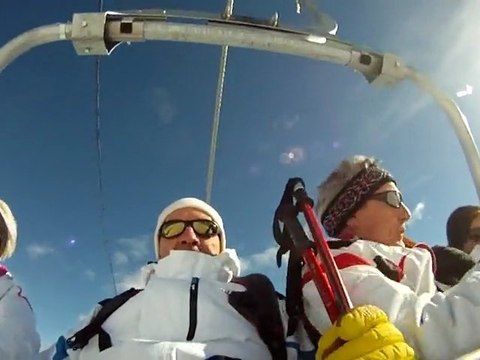 ski St Sorlin d'Arves, Savoie fin Janvier 2011