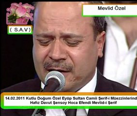 Hafız Davut Şensoy Hoca Efendi Mevlid-i Şerif