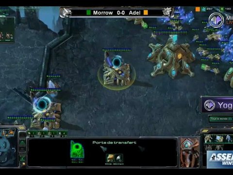 Match SC2 : Adel (P) vs Morrow (Z) Game 1