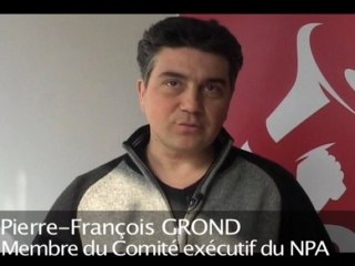 NPA Point Actu avec Pierre-François Grond le 1/03/2011