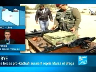 Libye : Les insurgés auraient repris Marsa el-Brega