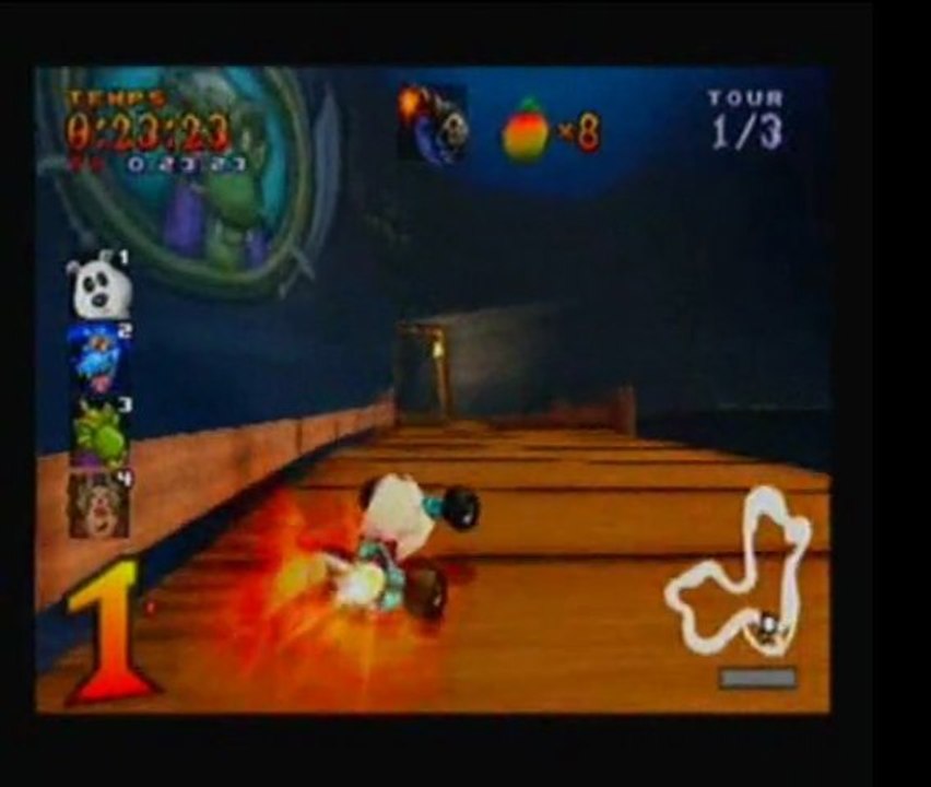 Crash Team Racing walkthrough 17 : La gemme pourpre
