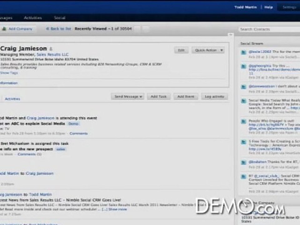 DEMO Spring 2011 - Nimble