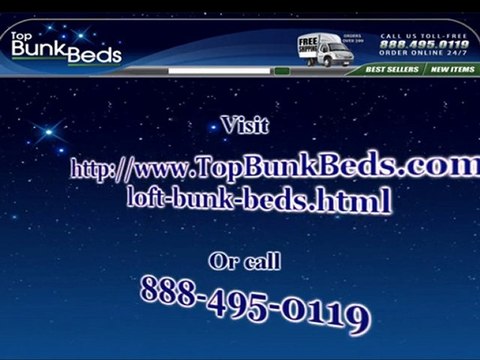 Comfortable Loft Bunk Beds