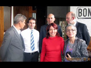 En el restaurante del Museo de Arte Moderno de Medellin