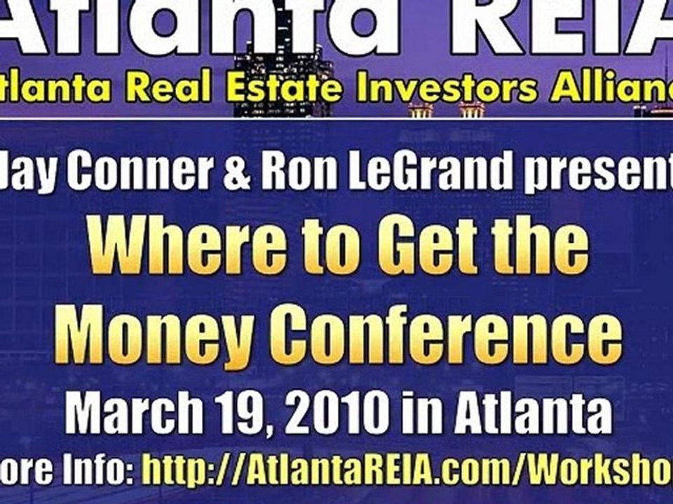 Jay Conner & Ron LeGrand Workshop on Where to Get the Money