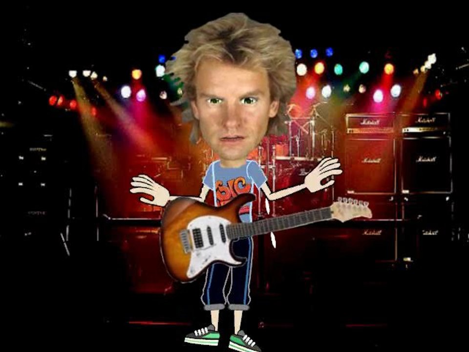new  funny song from Sting! funny animation by tony danis!