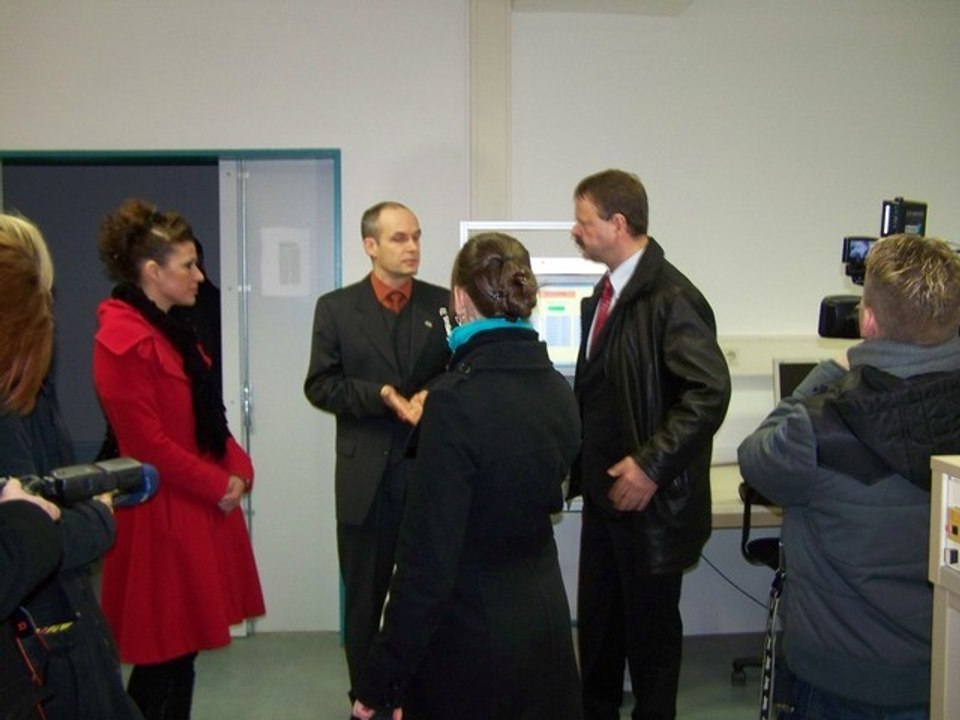 Wulf Gallert und Evelyn Edler zu Gast in der Hochschule Harz