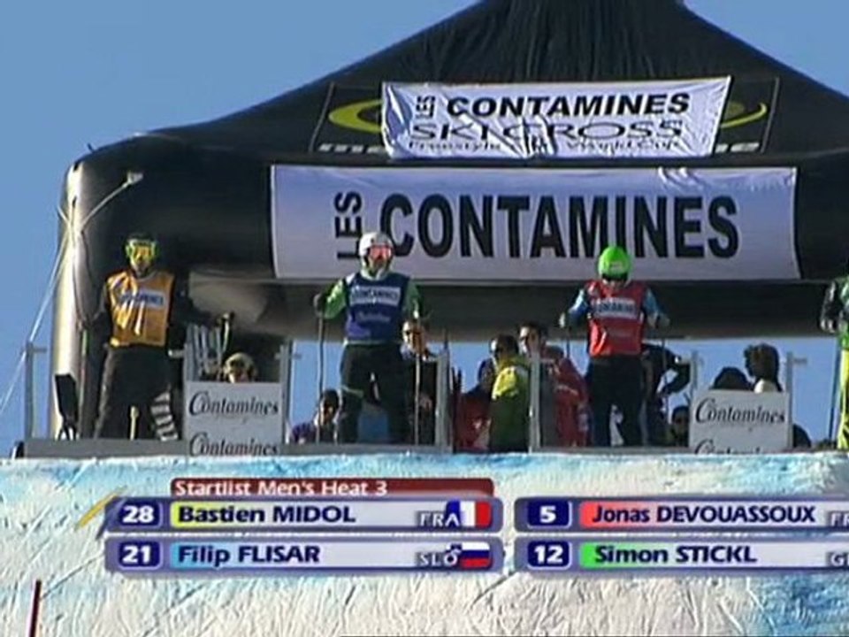 Coupe du monde ski cross étape des Contamines