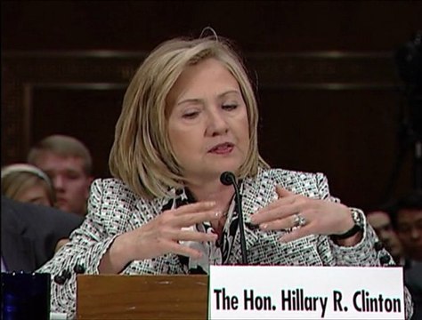 US 'long way' from Libya no-fly zone: Clinton