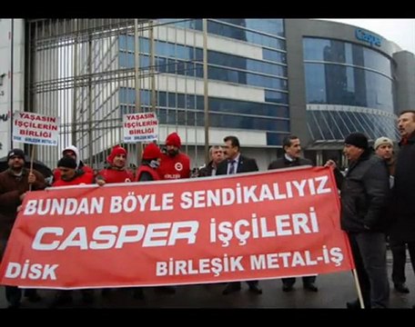 casper çalışanlarının sendika mücadelesi