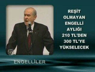 MHP 2011 Seçim Beyannamesi - Engelliler (ForumAsilTurk)