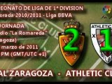Jor.26: Real Zaragoza 2 - Athletic 1 (2/03/11)