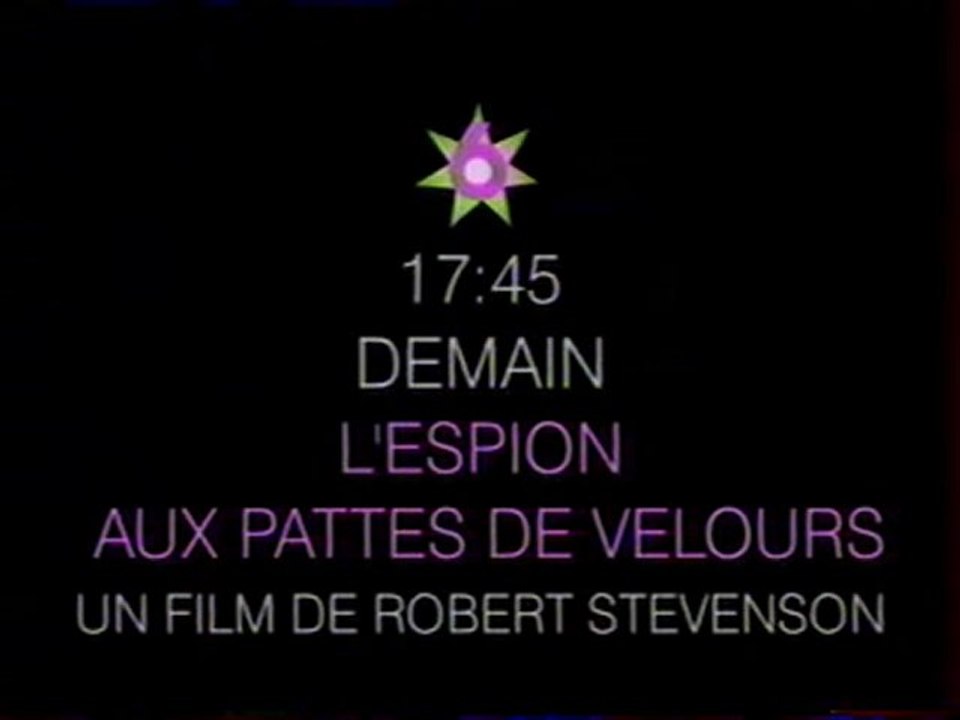 B.A Du Film L'espion Aux Pattes De Velours Décembre 1997 M6