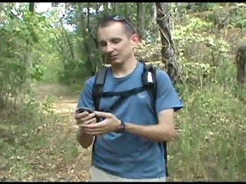 Garmin eTrex Handheld GPS altimeter demo