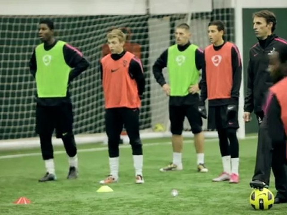 Training With Gareth Southgate