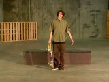 Skateboarder EVAN SMITH TRICK TIP - BACKSIDE 180 NOSEGRIND