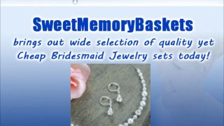 Cheap Bridesmaid Jewelry sets