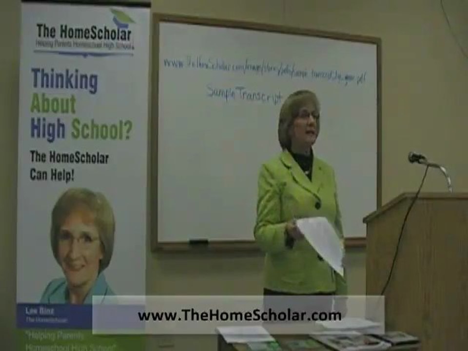 Homeschool Transcripts - 1. Introduction