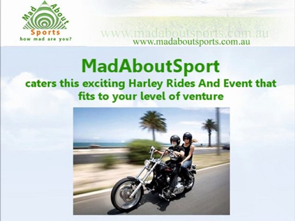 Exciting Harley Rides And Events