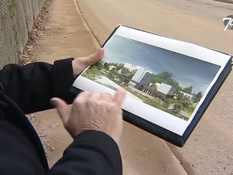 Chantier chaufferie biomasse Val de l'Aurence