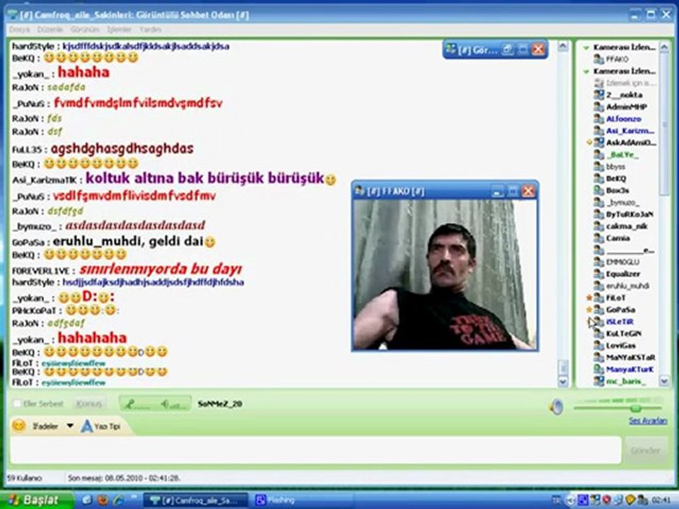 Camfrog Sönmez - FFAKO vs. Eruhlu Muhdi Full Komedi:D