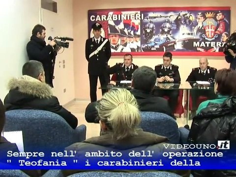 Matera: Arresti operazione Teofania .m2p