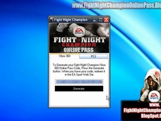 Fight Night Champion Online Pass Lekaed