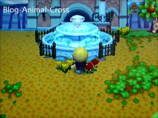 Animal Crossing la fée de la fontaine