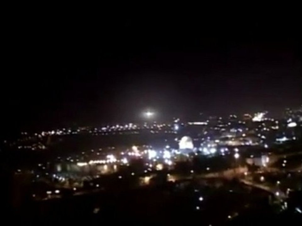 UFO over Jerusalem Israel 2011