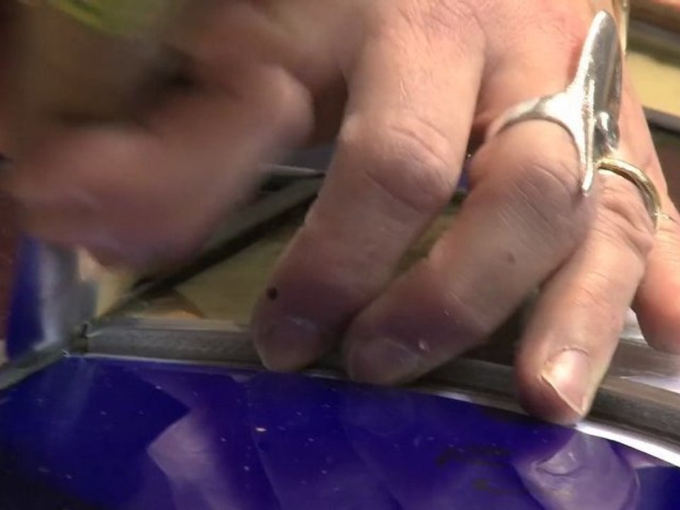 Une vidéo sur la fabrication d'un vitrail