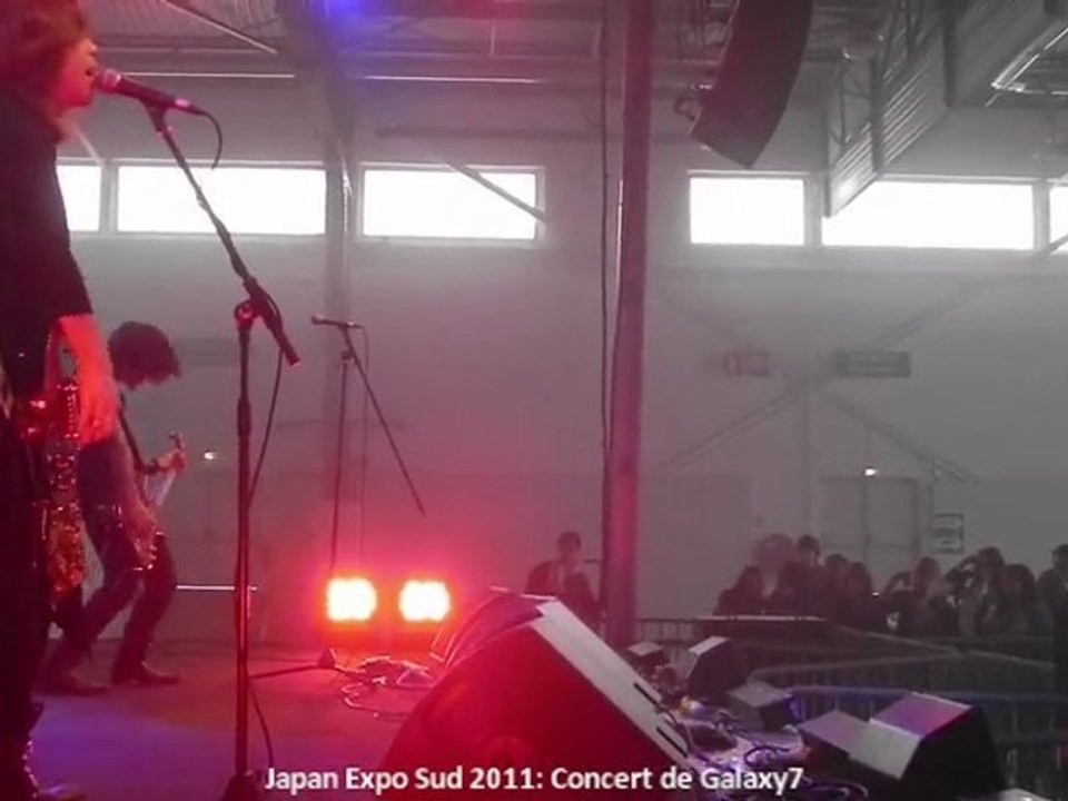 Concert de Galaxy7 à Japan Expo Sud 2011