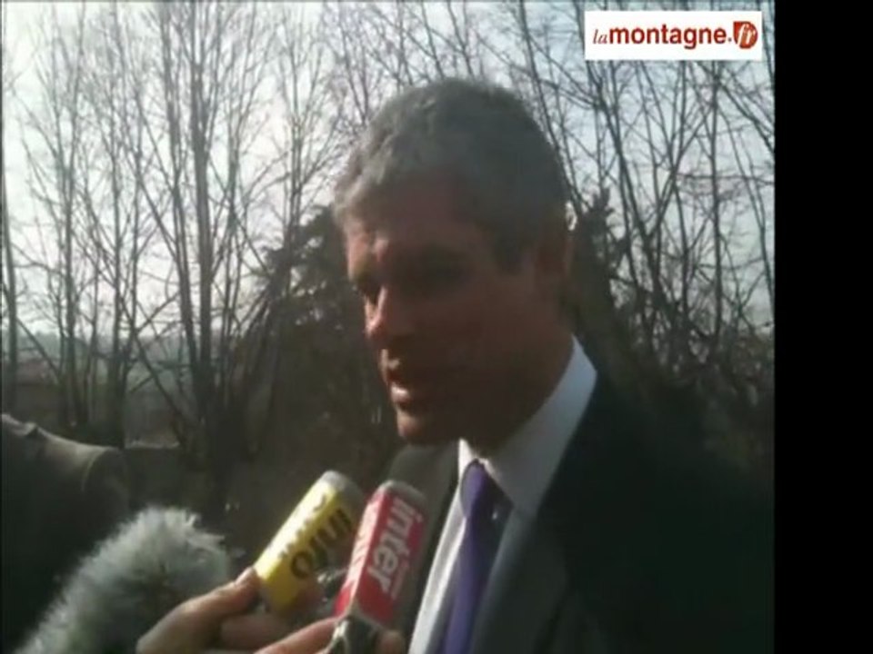 Laurent Wauquiez tacle DSK au Puy-en-Velay