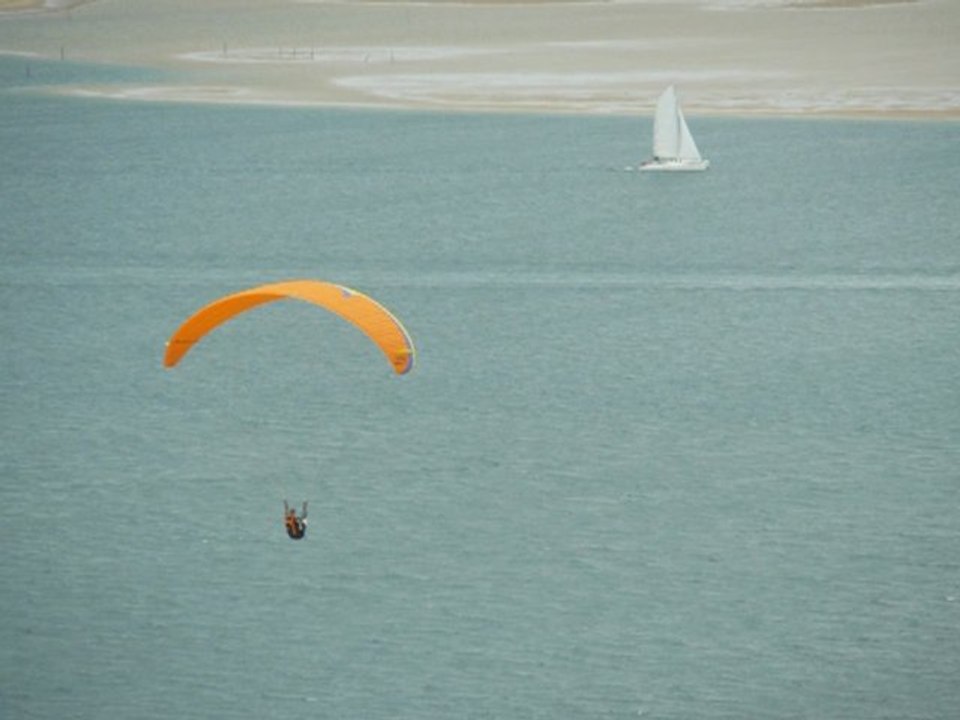 parapente à pilat sur mer