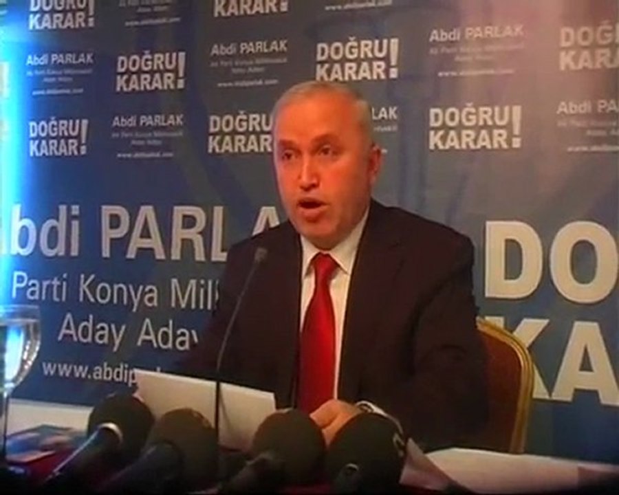 Abdi Parlak, Ak Parti'den aday adayı Olduğunu Açıkladı…VİDEO