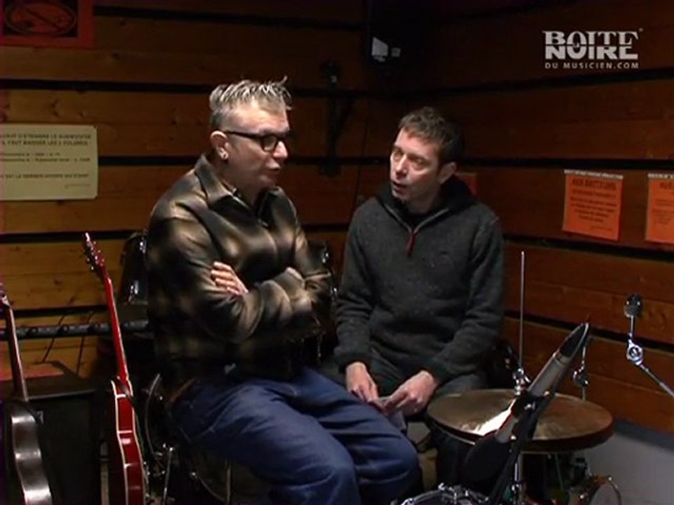 Sanseverino en répétition (La Boite Noire)