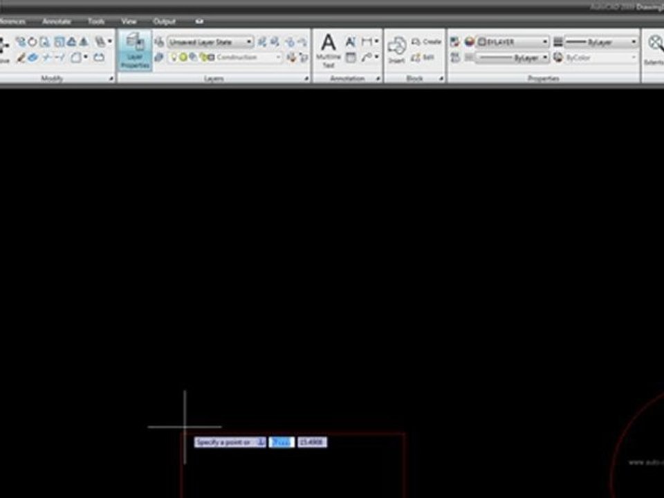 AutoCAD Tutorial - Draw Panel - Xline and Ray Command