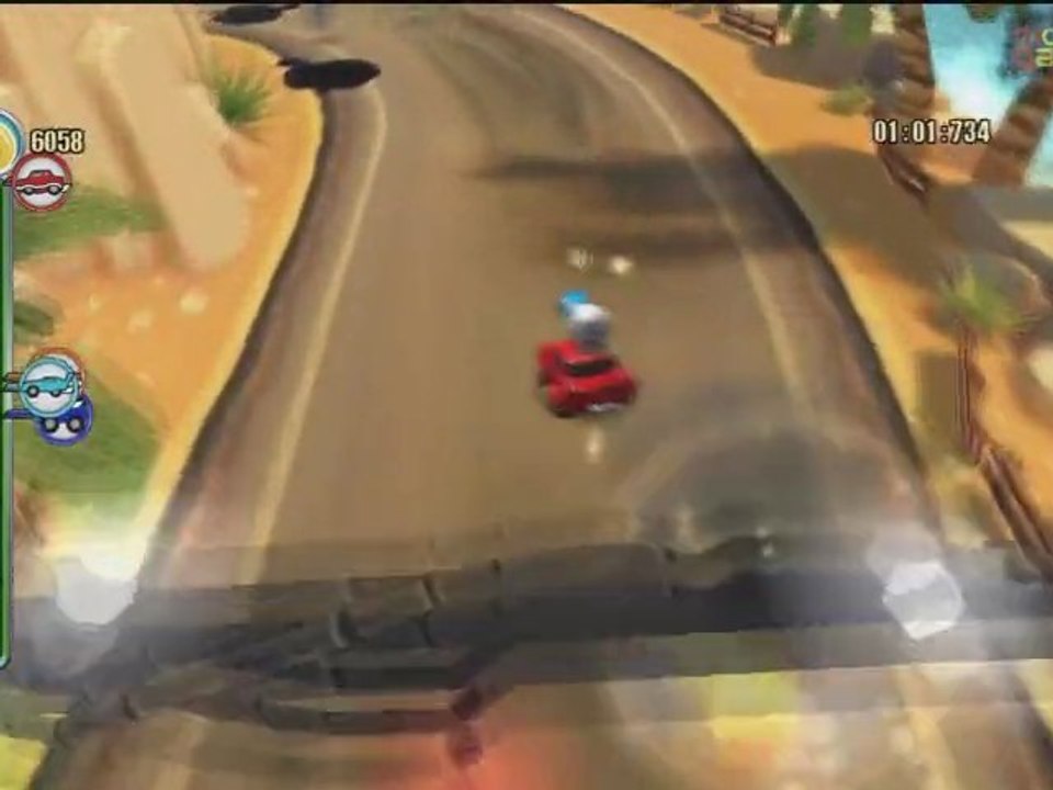 TNT Racers PS3 Demo - Normal Challenge #2 - Time Mode