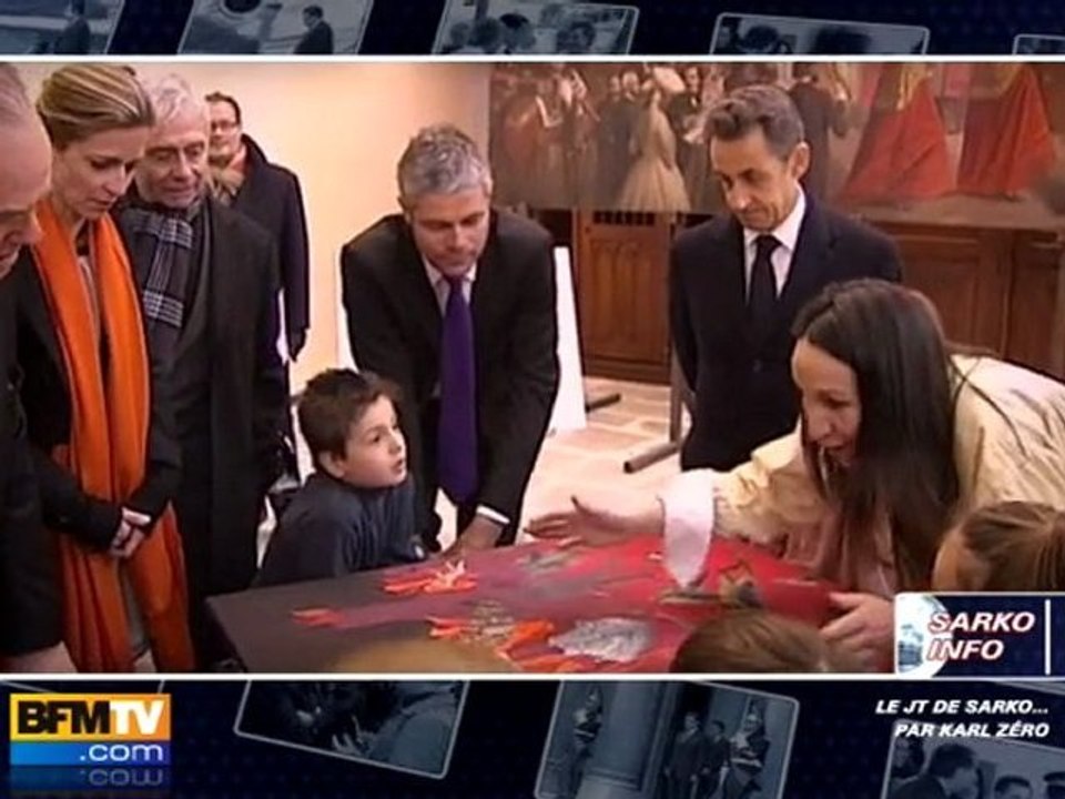 Sarko se la joue cultivé au Puy-en-Velay