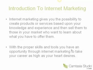 Introduction to Internet Marketing 5 of 12