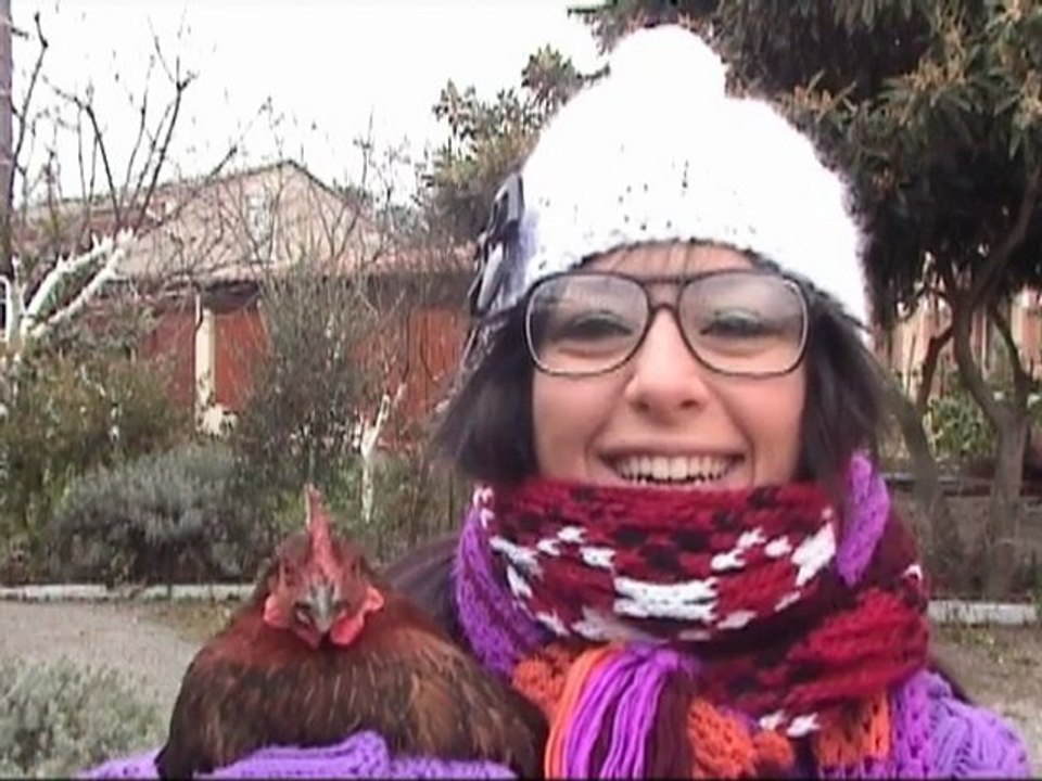 Jenny kiffe... la campagne !