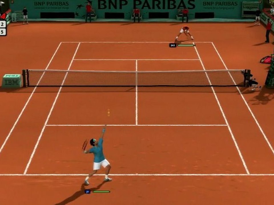 ( VIDEO DEFI ) Demo Top Spin 4 ( Xbox360)