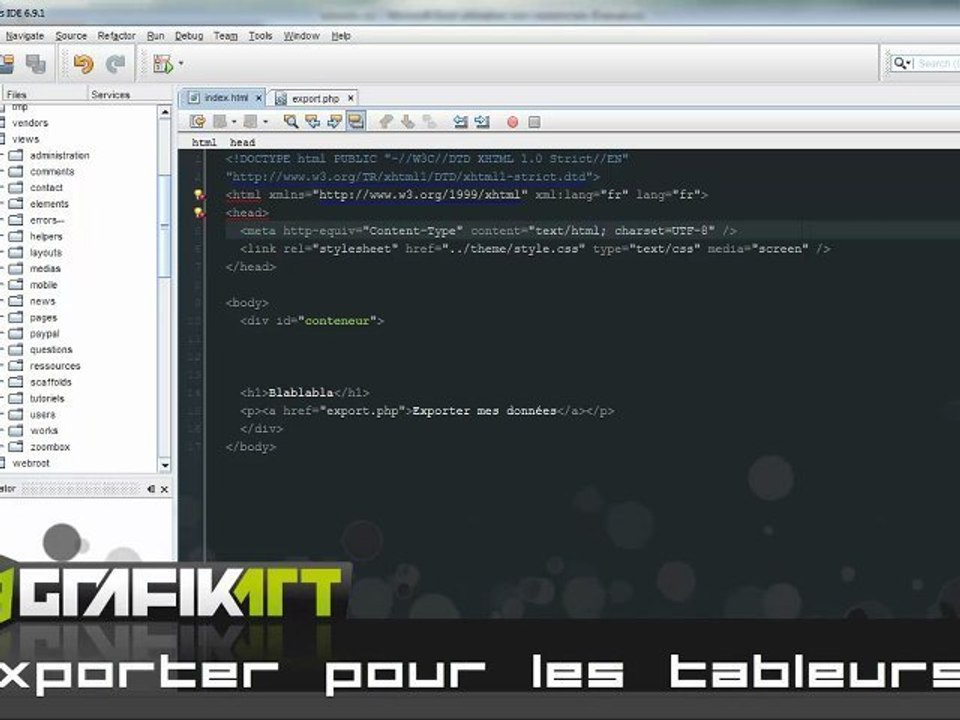 Exporter des données pour les tableurs depuis PHP