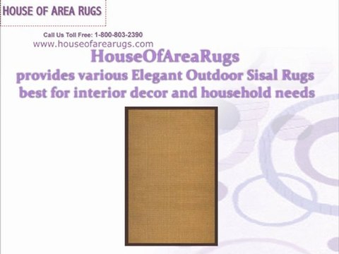 Elegant Outdoor Sisal Rugs