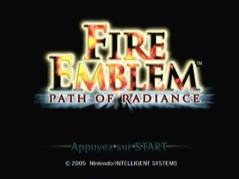 Fire emblem Path of radiance Prologue : Le Commencement